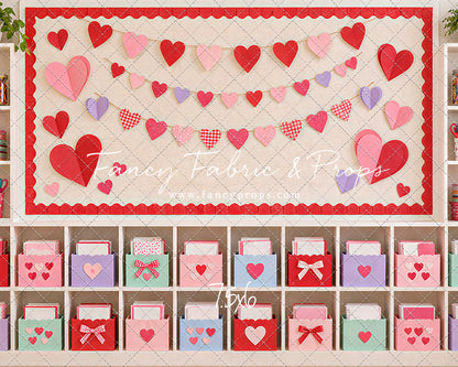 Cheerful Valentine Classroom - With Sweep Option