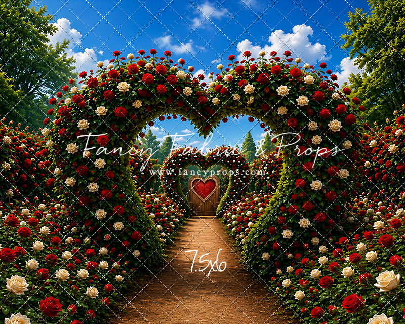 Heart Shaped Garden - With Sweep Option