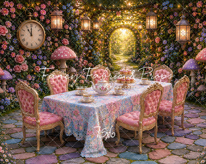 Pastel Tea Party - With Sweep Option
