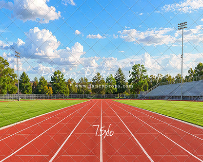 Track & Field Starting Line - With Sweep Option