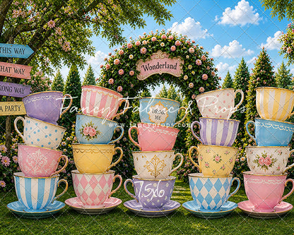 Wonderland Tea Party - With Sweep Option