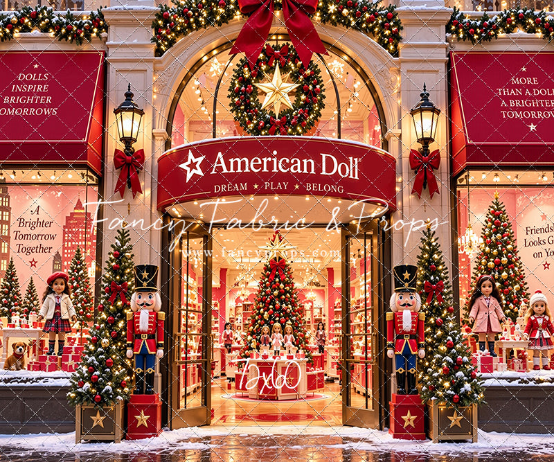 American Doll Holiday - With Sweep Option