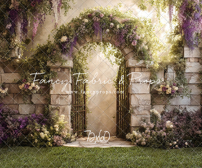 Amethyst Garden Gate - With Sweep Option