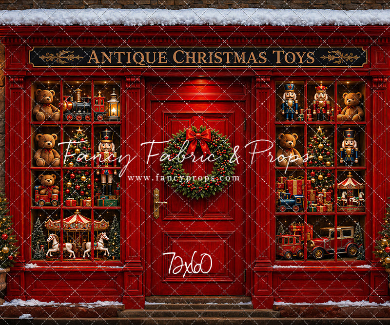 Antique Christmas Toy Store - with Sweep Option