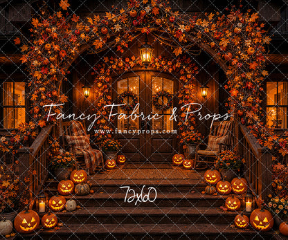 Autumn Lantern Landing - With Sweep Option