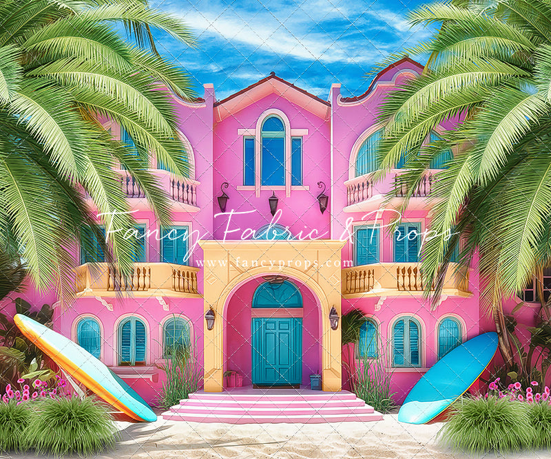 Barbie's Beach House - With Sweep – Fabric Props