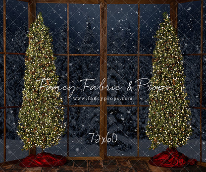 Bay Window With Trees