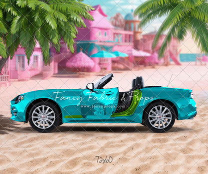 Beach Convertible -Teal Blue - With Sweep Option