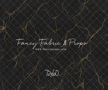 Black & Gold Marble - Floor