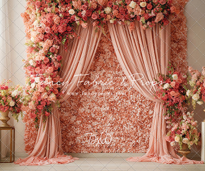 Blooming Flower Wall - With Sweep Option