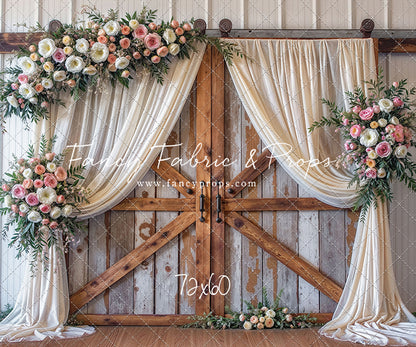 Blossoming Birch Barn - With Sweep Option