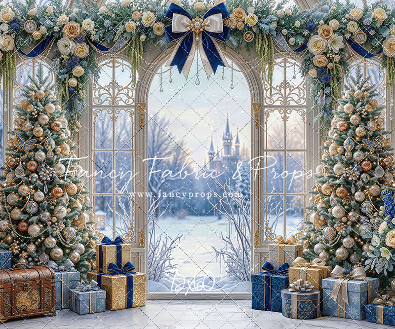 Blue Winter Wonderland - with Sweep Option
