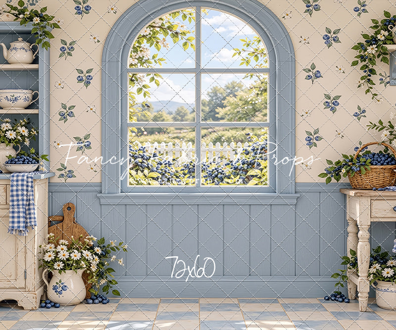 Blueberry Kitchen  - With Sweep Option