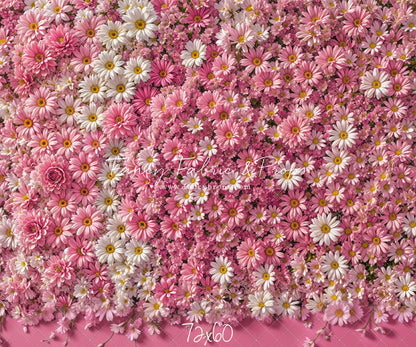 Blush Blossom Wall - With Sweep Option