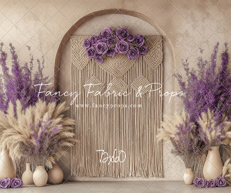 Bohemian Lavender Rose - With Sweep Option