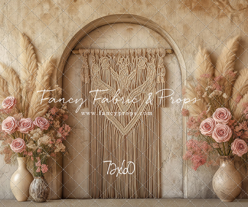 Bohemian Rose - With Sweep Option