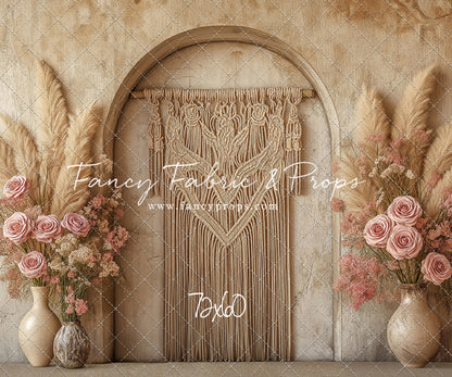 Bohemian Rose - With Sweep Option