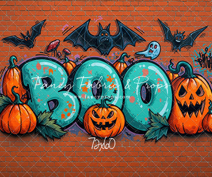 Boo Crew Graffiti Wall - With Sweep Option
