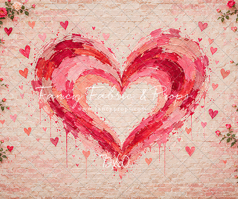 Brushstrokes of Love - With Sweep Option