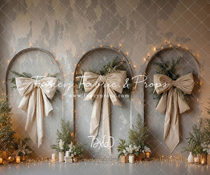 Champagne Holiday Arches - With Sweep Option