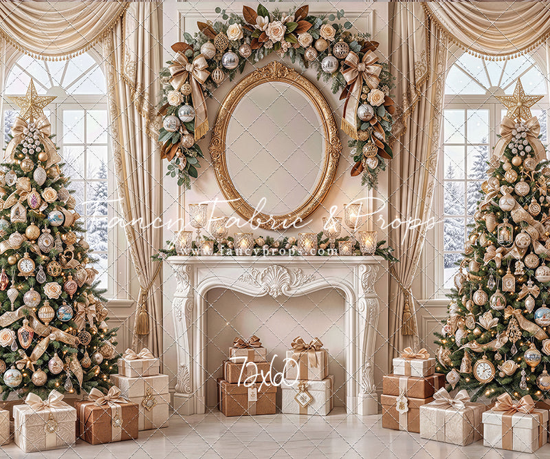 Christmas Beige Beauty - with Sweep Option
