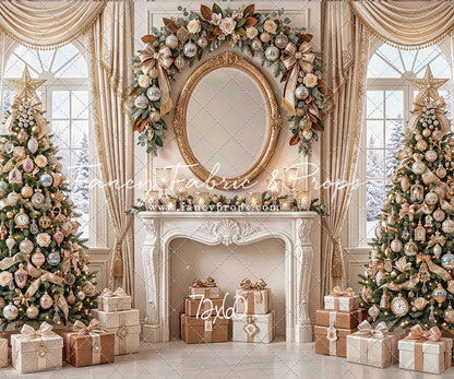 Christmas Beige Beauty - with Sweep Option