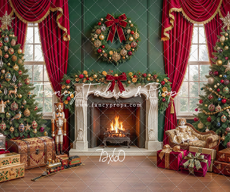 A Christmas Keepsake Parlor - with Sweep Option