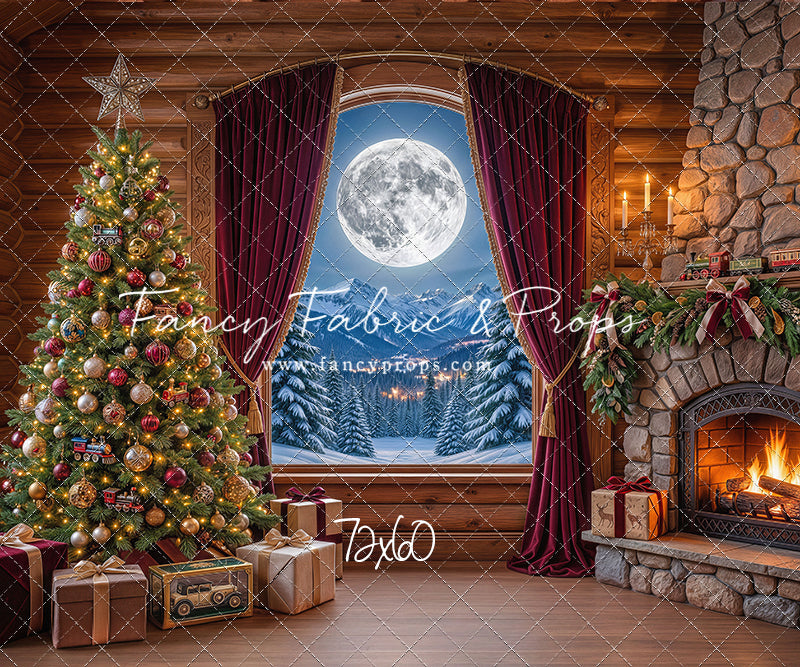 Christmas Moon - With Sweep Option