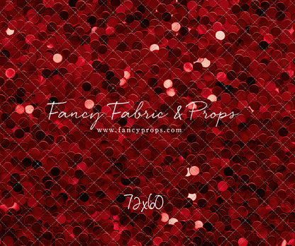 Chunky Red Sequins