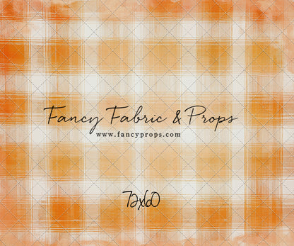 Citrus Tartan- With Sweep Option
