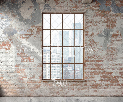 City Brick Canvas - With Sweep Option