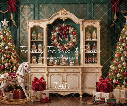 Classic Christmas Cabinet - With Sweep Option