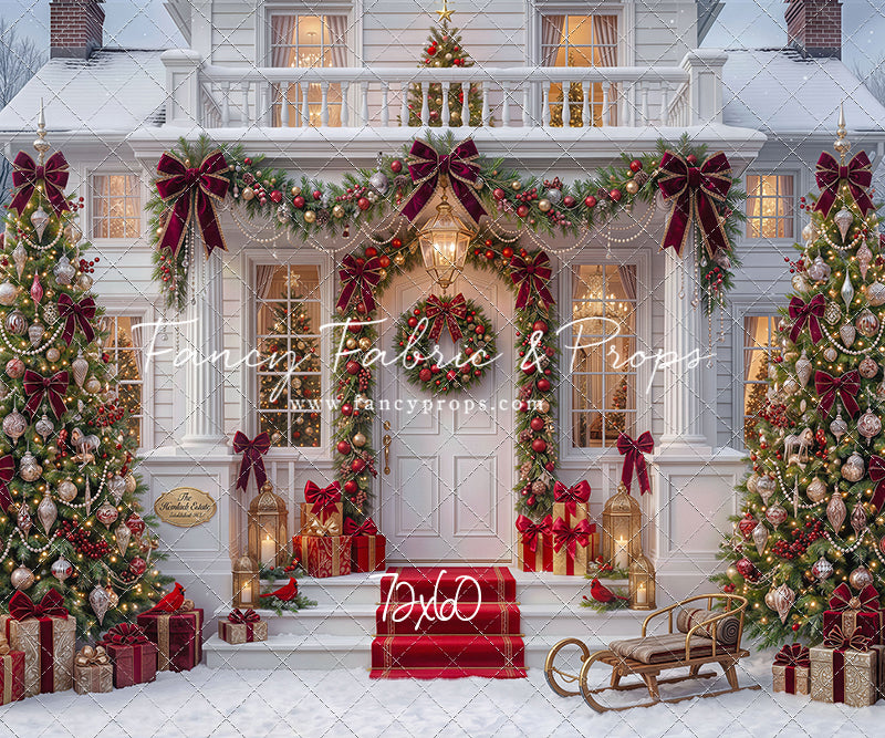 Classic Christmas House - With Sweep Option
