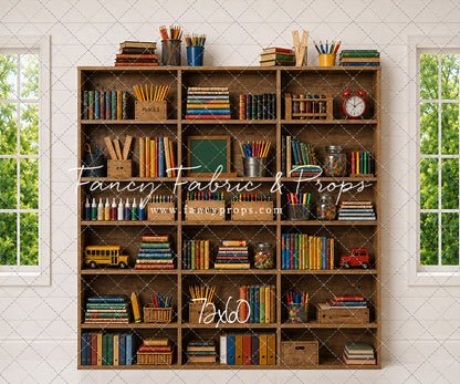 Classic Classroom Bookshelf - With Sweep Option