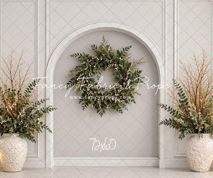 Clean Evergreen Arch - With Sweep Option