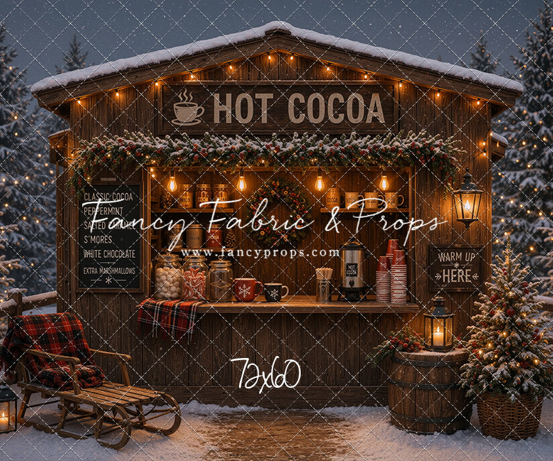 Cocoa Stand Holiday - With Sweep Option