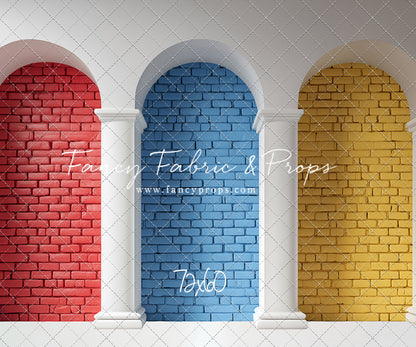 Colorblock Columns - With Sweep Option