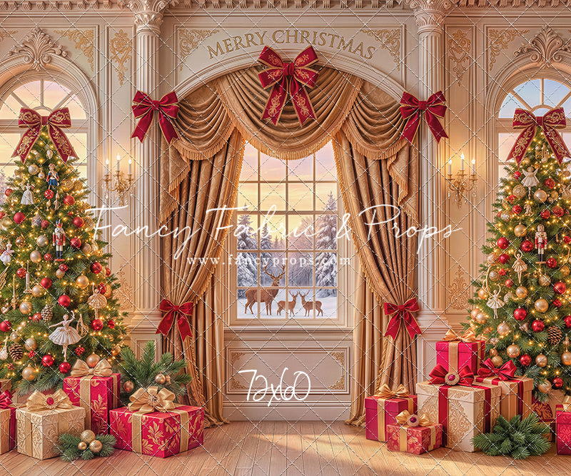 Deer Christmas - with Sweep Option