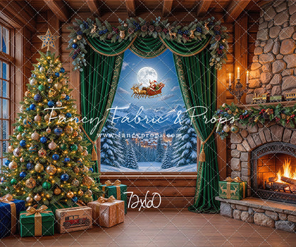 Emerald Mountain Sleigh View - with Sweep Option