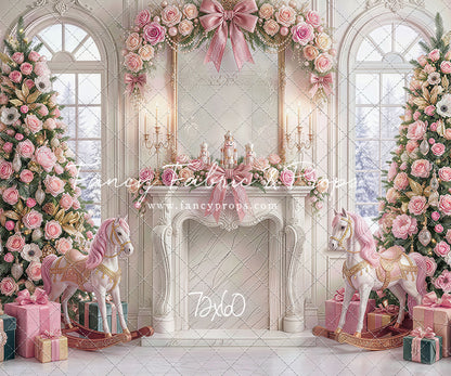Enchanted Blush Christmas - with Sweep Option