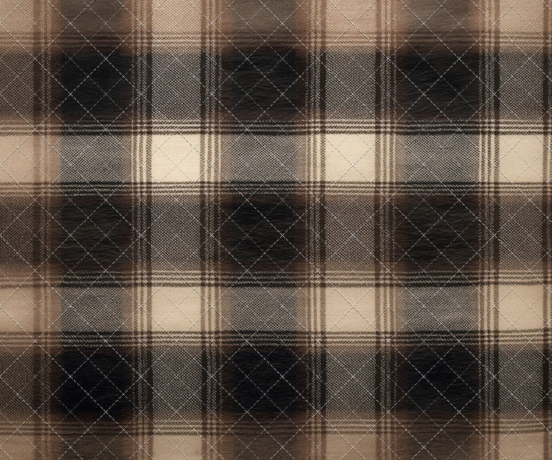 Espresso Flannel - With Sweep Option