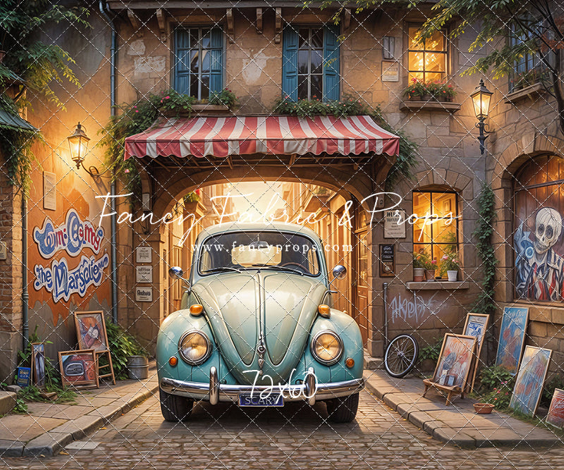 Evening Retro Boulevard - With Sweep Option