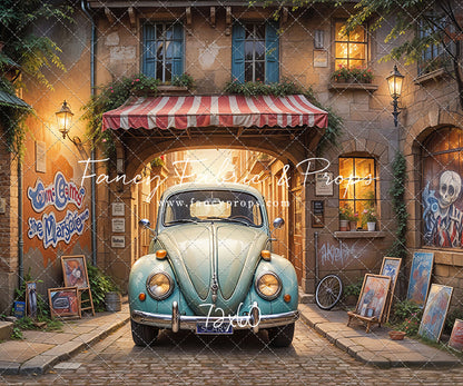 Evening Retro Boulevard - With Sweep Option