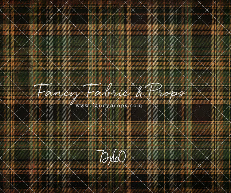 Evergreen Flannel - With Sweep Option