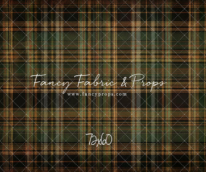 Evergreen Flannel - With Sweep Option