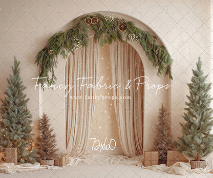 Evergreen & Ivory - With Sweep Option