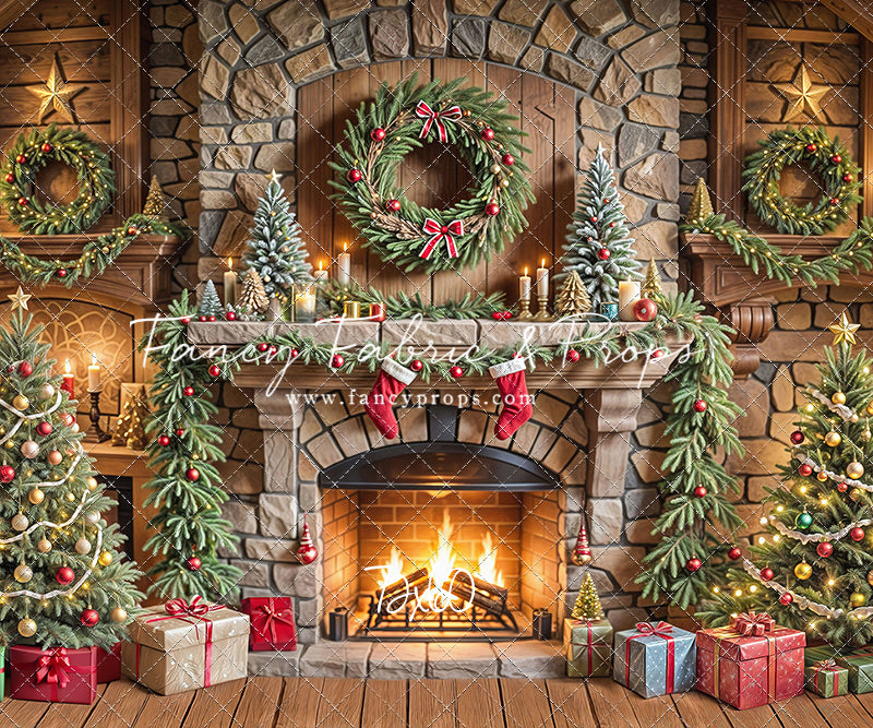 Fireside Christmas Magic - with Sweep Option
