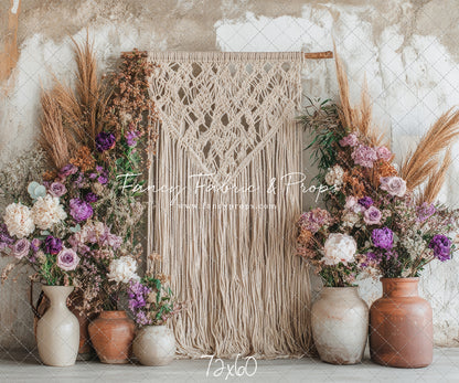 Floral Fringe Haven - With Sweep Option