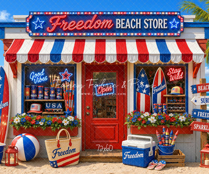 Freedom Beach Shoppe - With Sweep Option