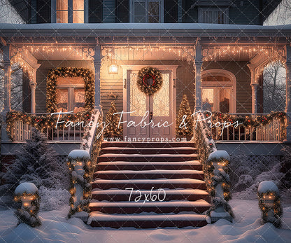 Front Porch Winter Nights